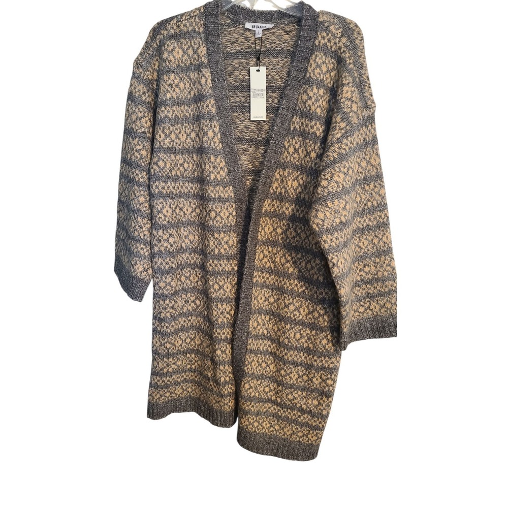 BB Dakota by Steve Madden Soft Sweater Cardigan Size Large MSRP 118.00